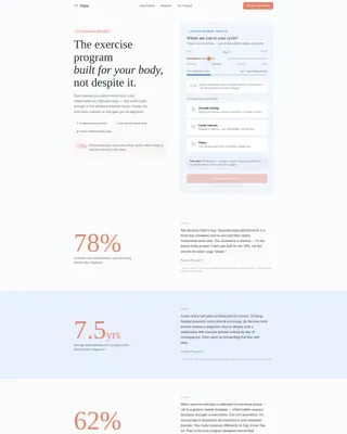 Endometriosis Care Reviews Website Template