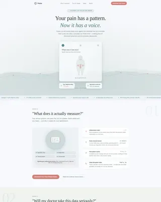 Endometriosis Care Professional Website Template