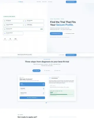 Epilepsy Care Professional Website Template