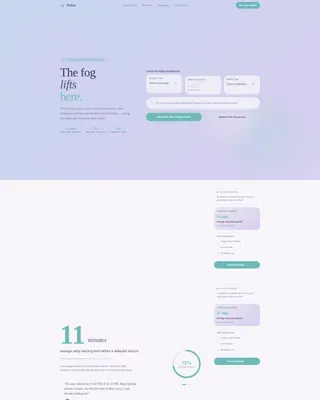Epilepsy Care Cost Calculator Website Template