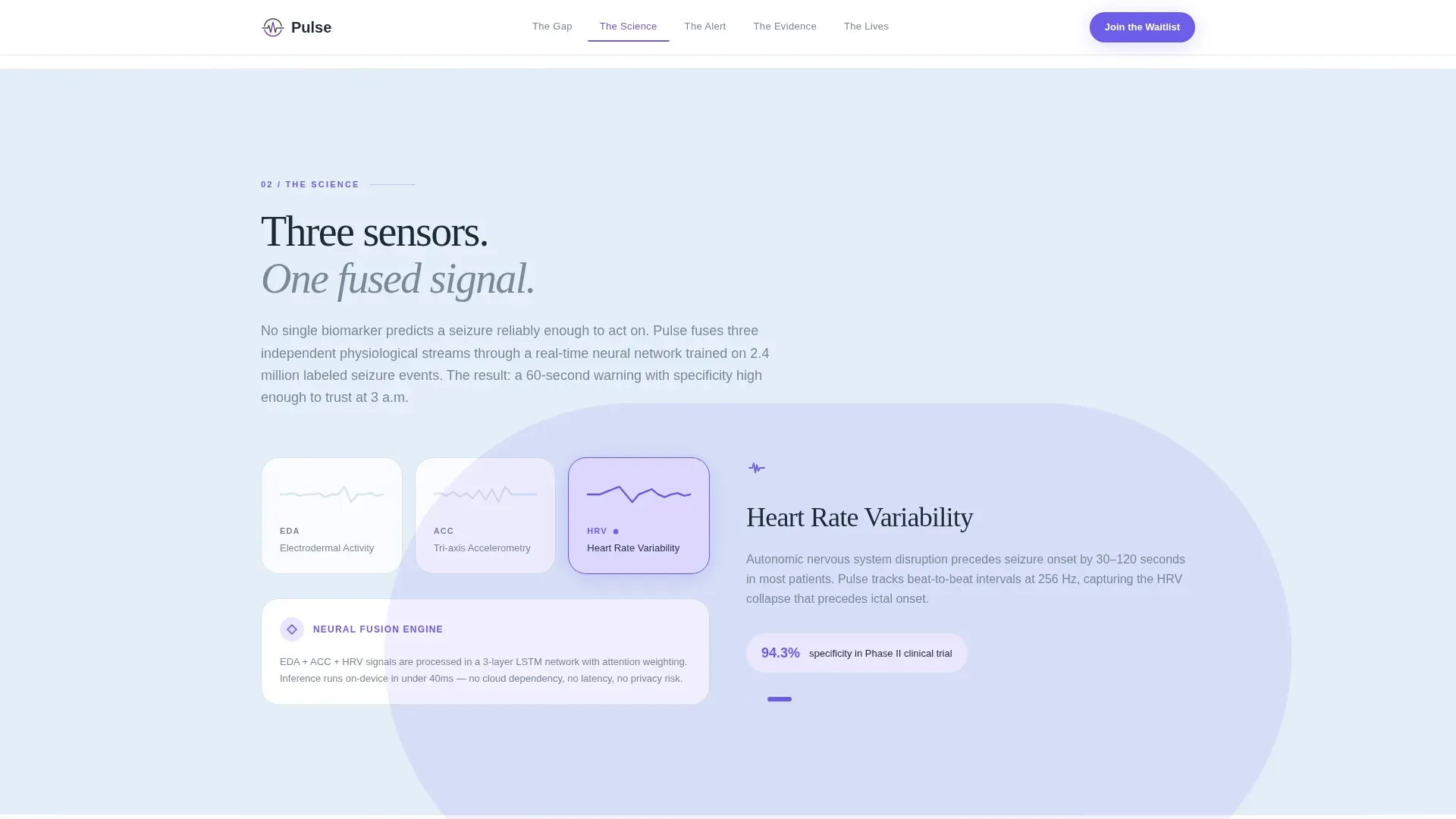 Epilepsy Care Pre-Launch Website Template