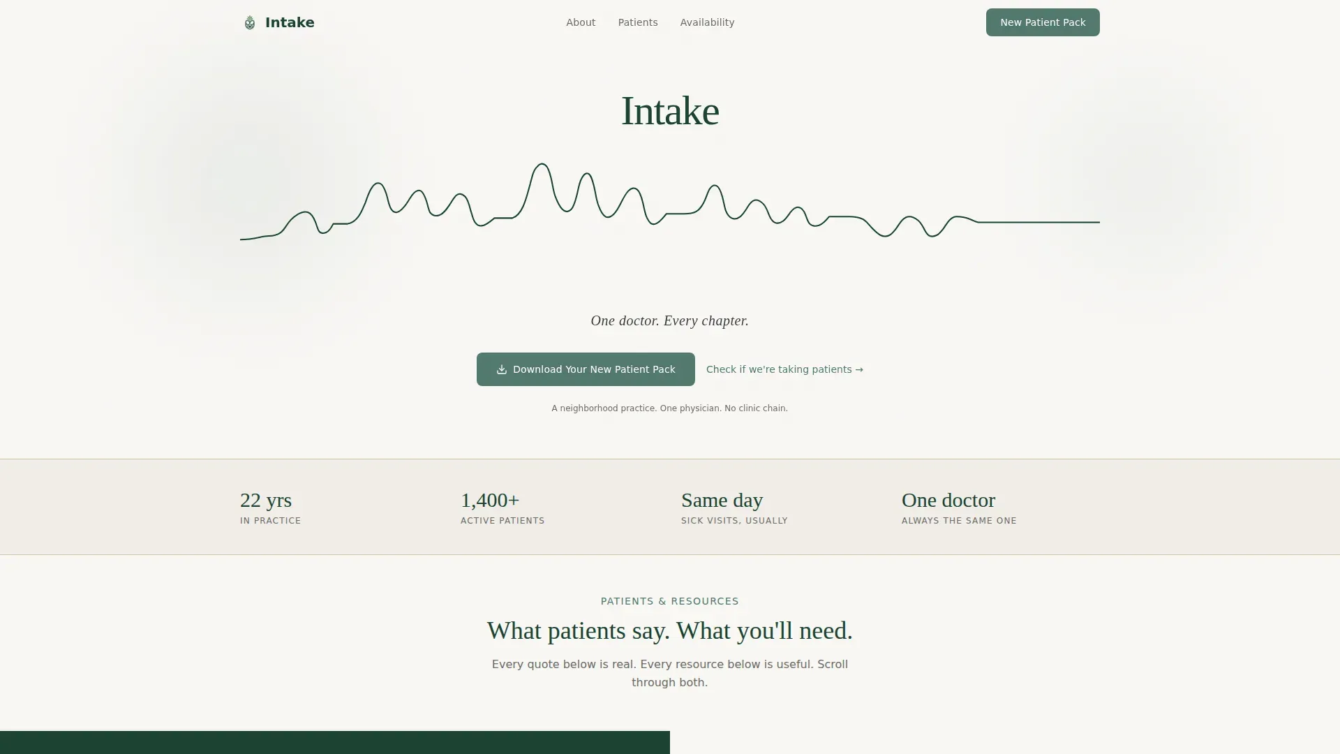 Family Doctor Reviews Website Template