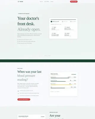 Family Doctor Advanced Booking Website Template