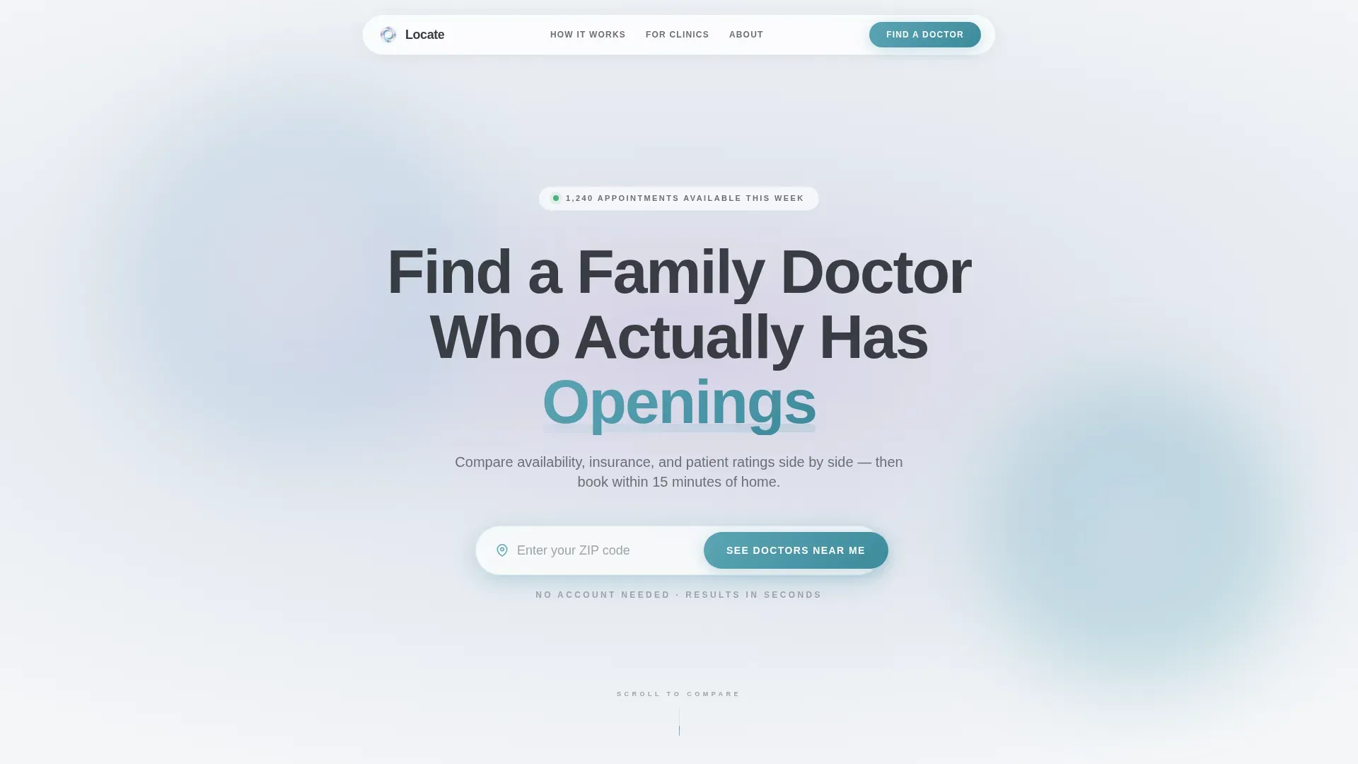 Family Doctor Comparison Website Template