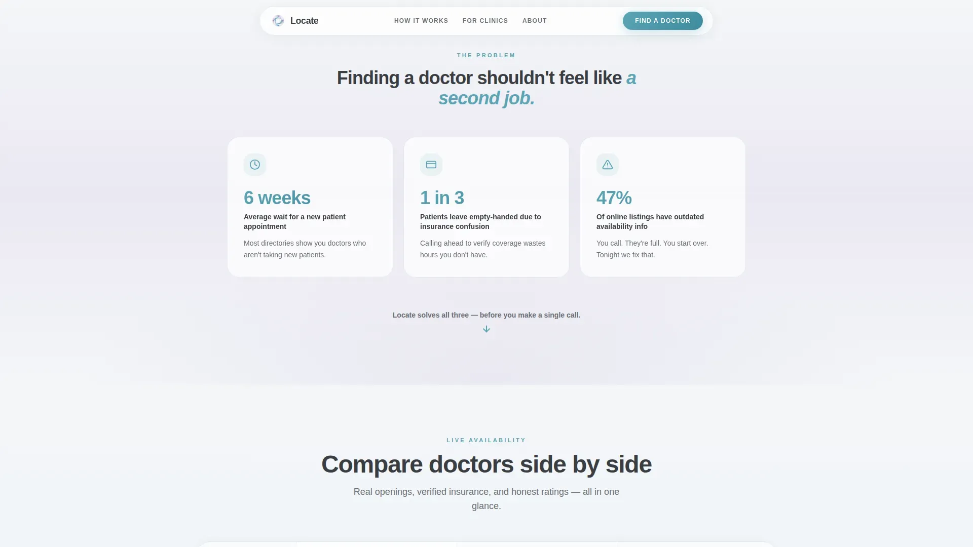 Family Doctor Comparison Website Template