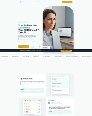 Family Medicine Medicine Professional Website Template