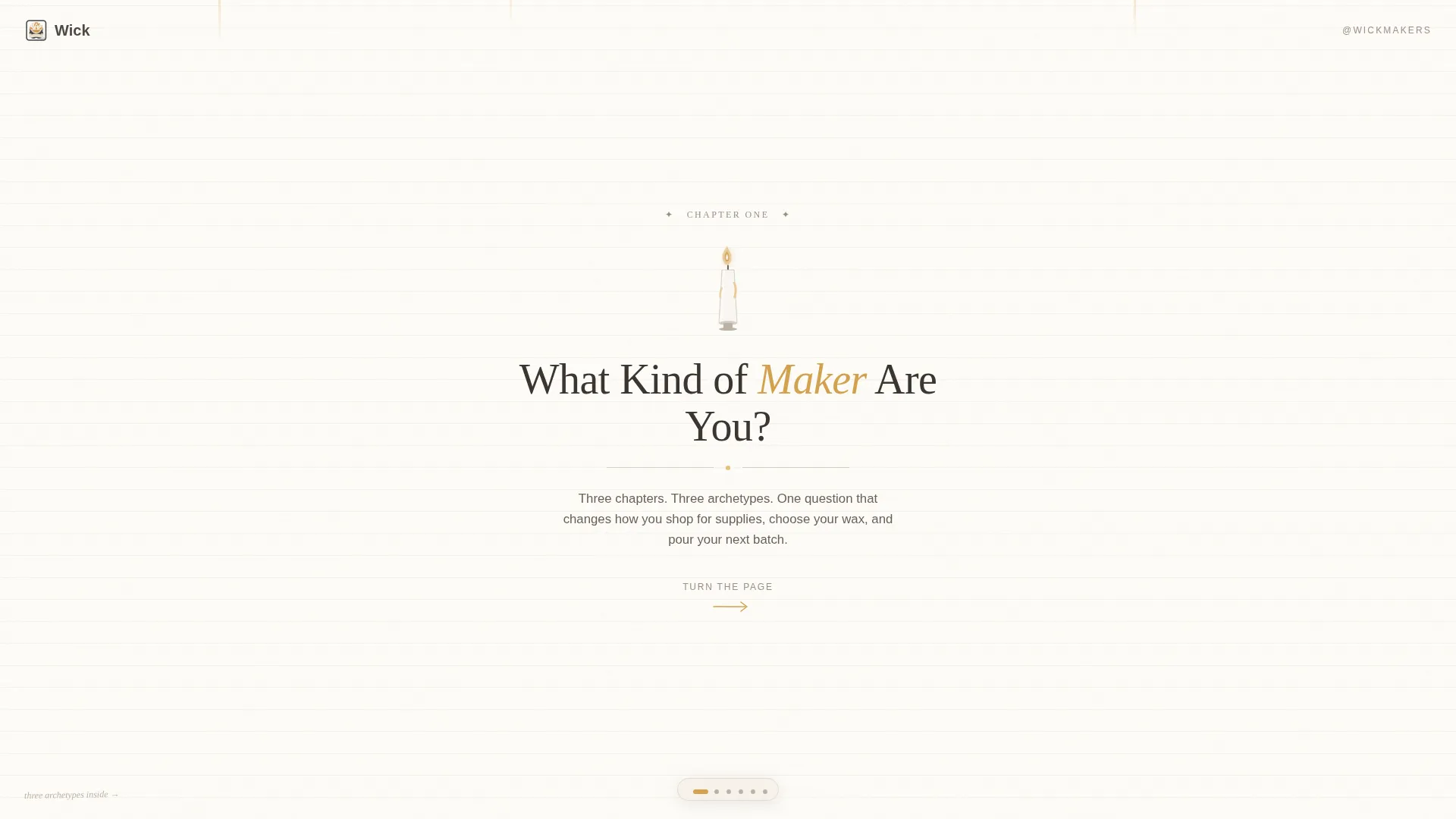 Artisan Candlemaking | Free Website Template | Rocket