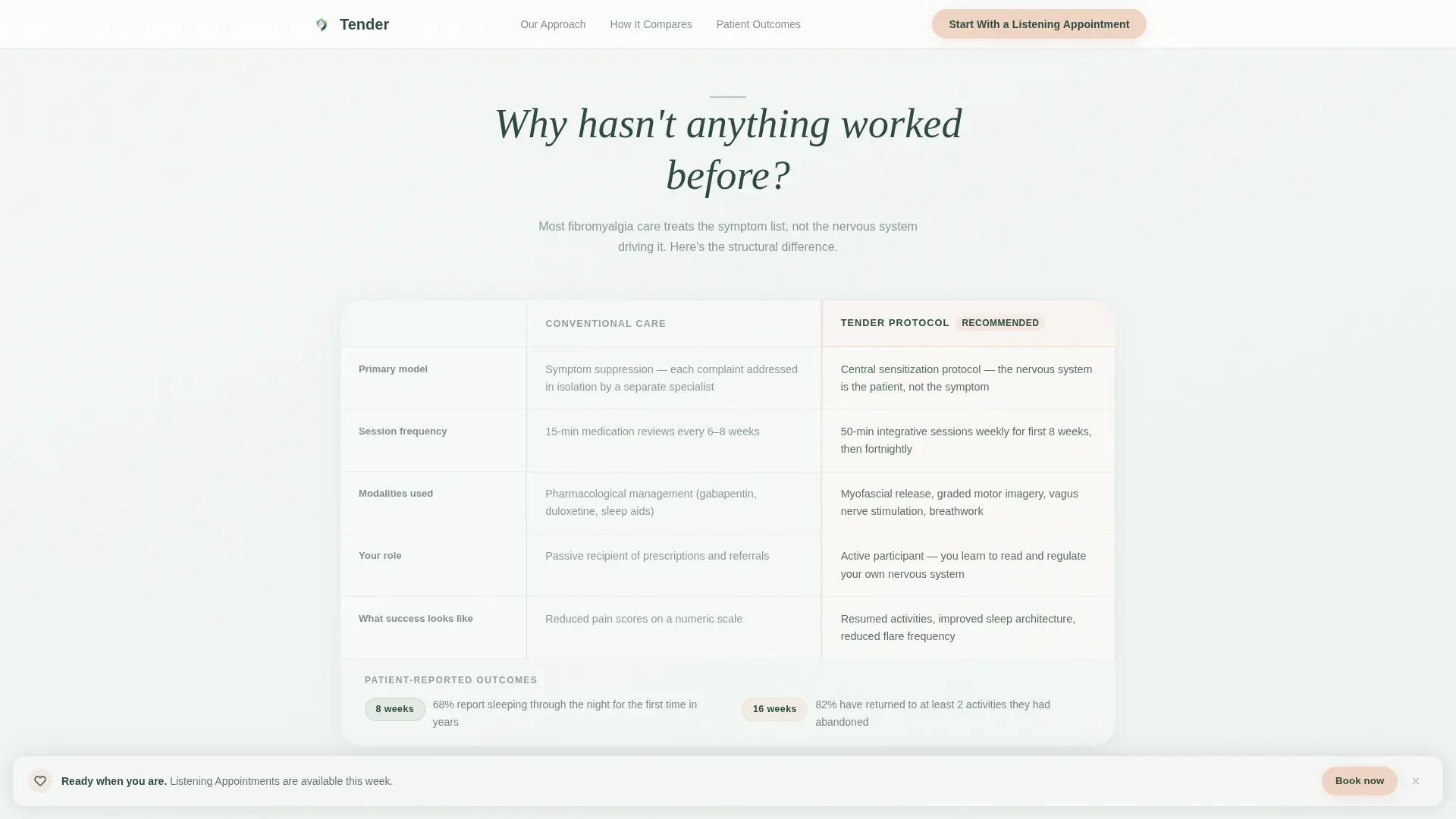 Treatment Center Landing page Template