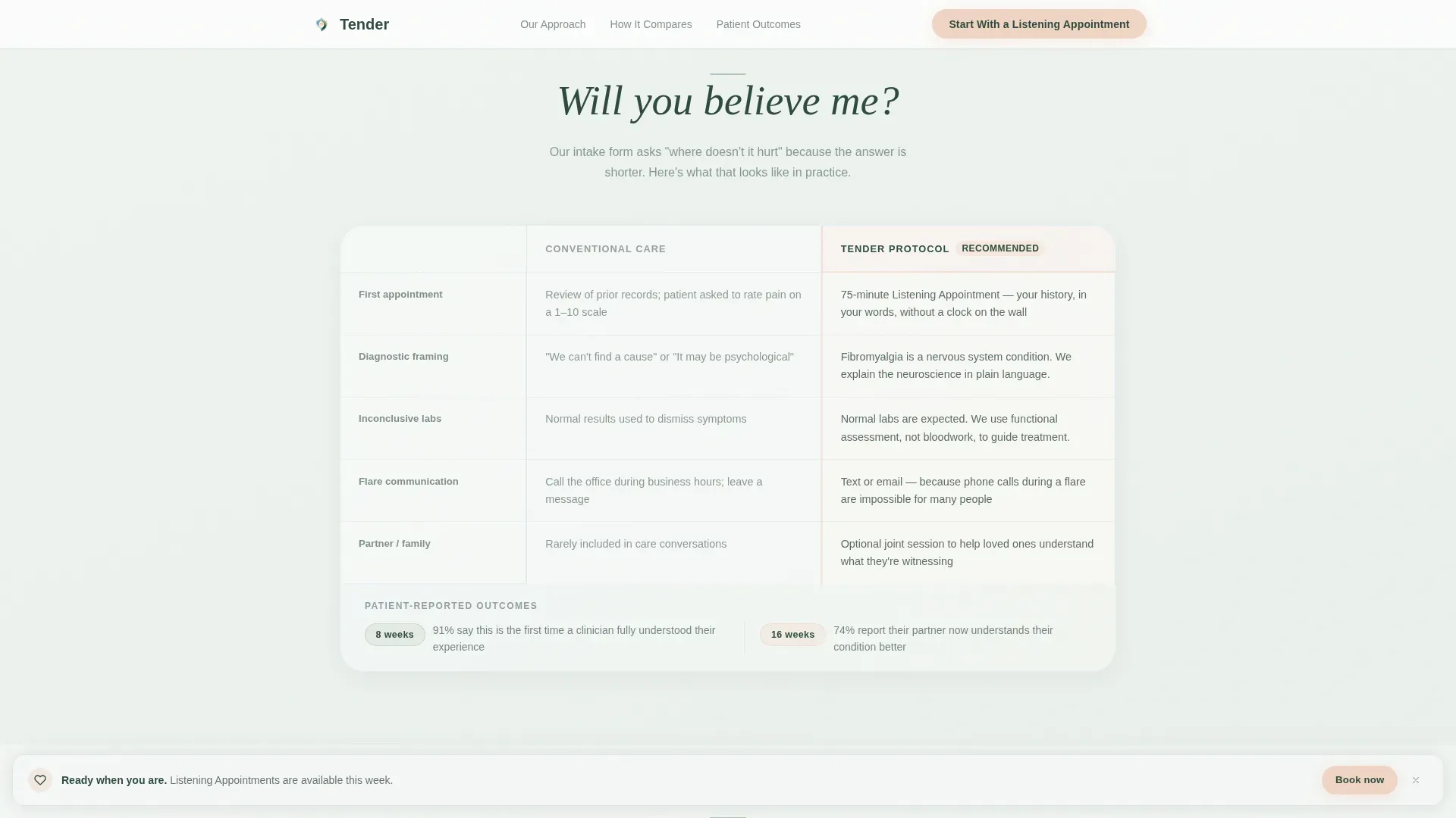 Treatment Center Landing page Template