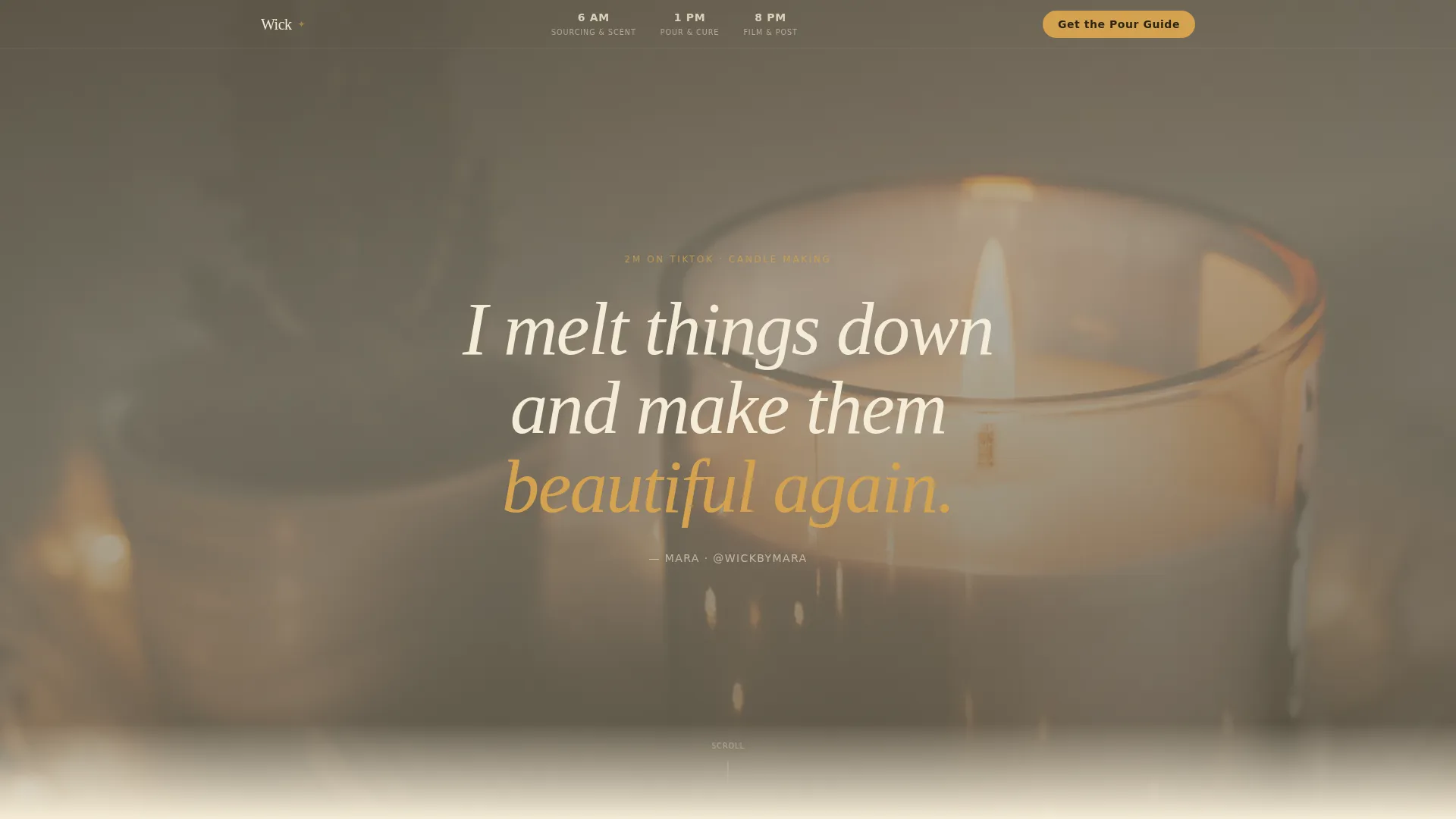 Expert Wax Artistry | Free Website Template | Rocket