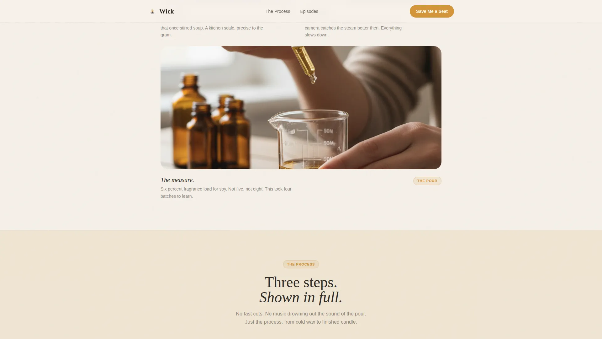 Mastercraft Candle Artistry | Free Website Template | Rocket