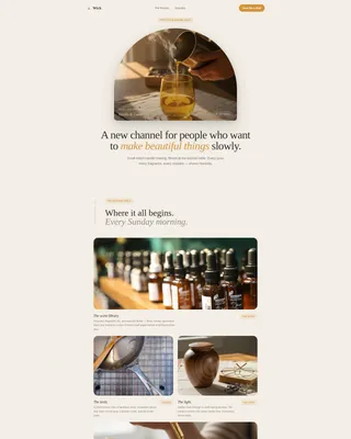Mastercraft Candle Artistry | Free Website Template | Rocket