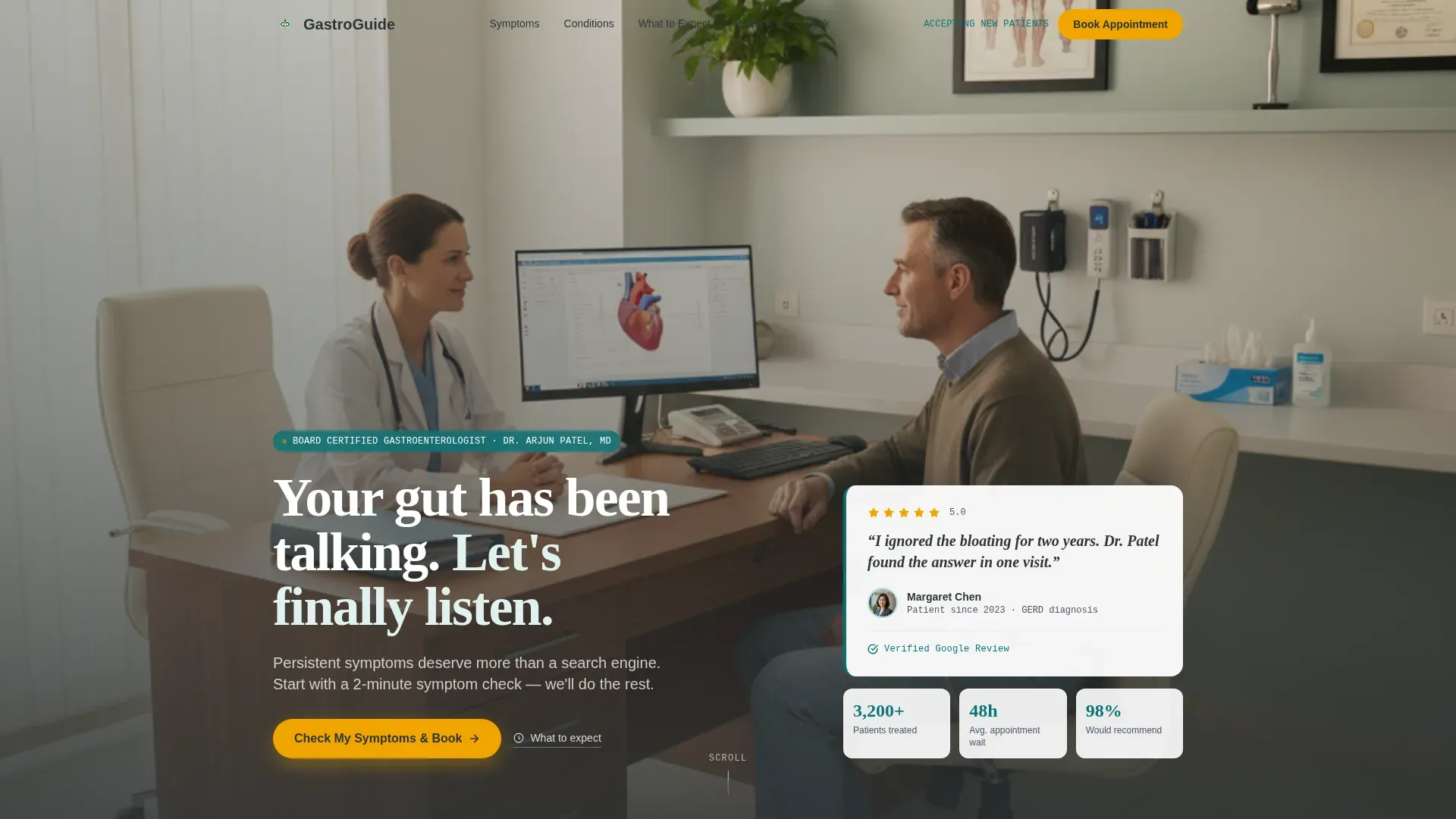 Appointment Booking Landing page Template