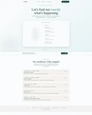 Gastroenterology Landing page Template