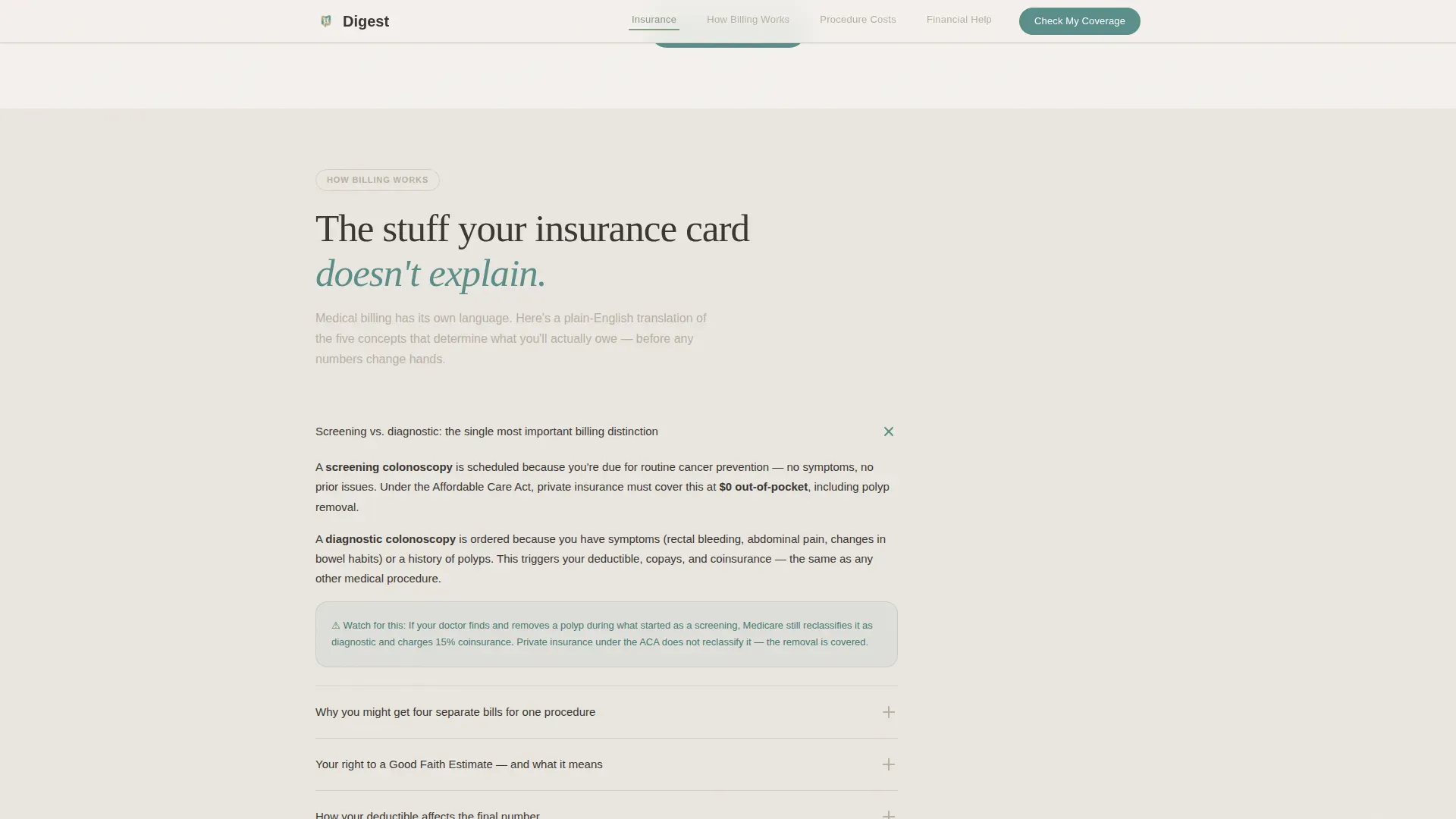 Billing Services Landing page Template