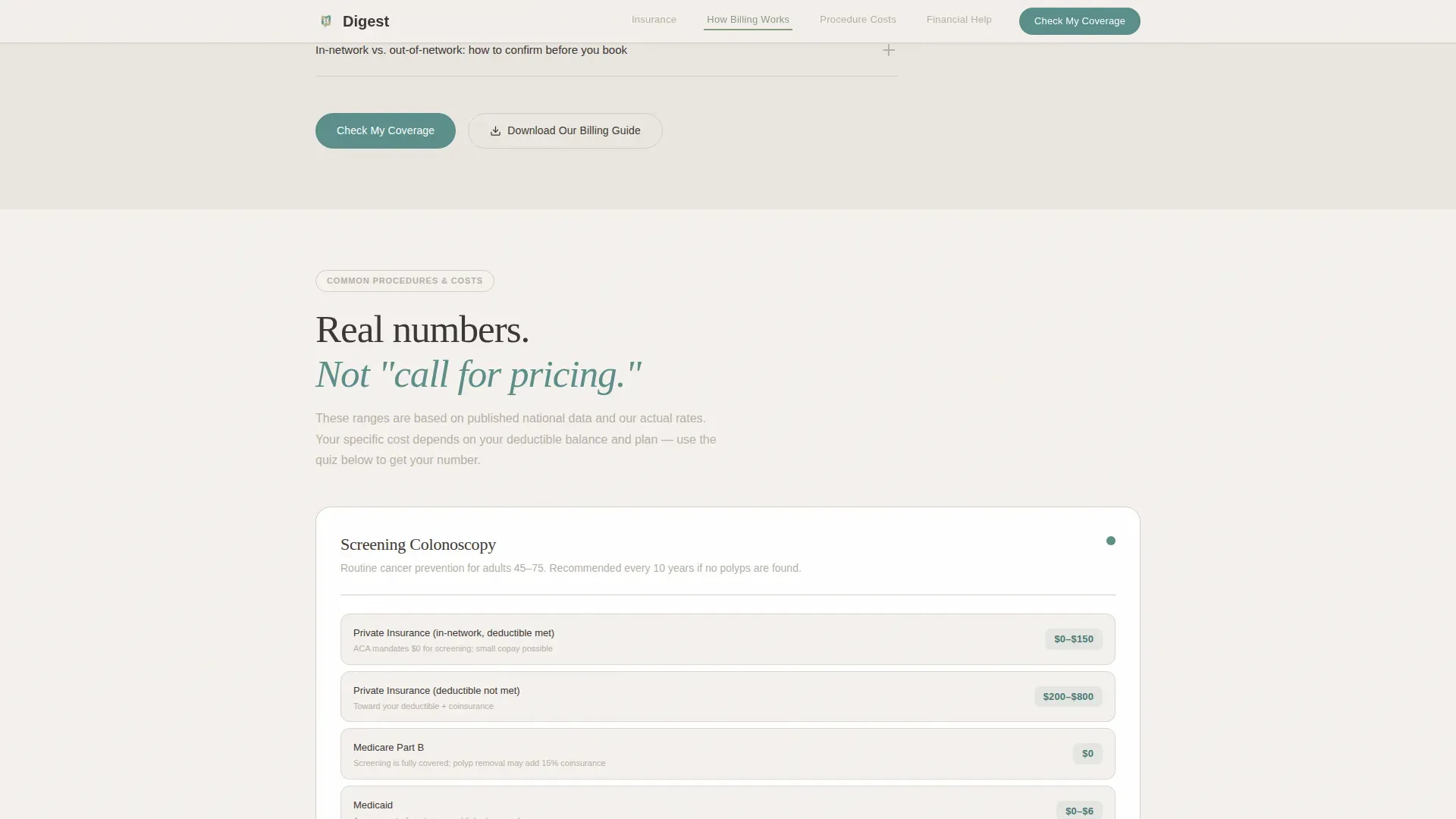 Billing Services Landing page Template