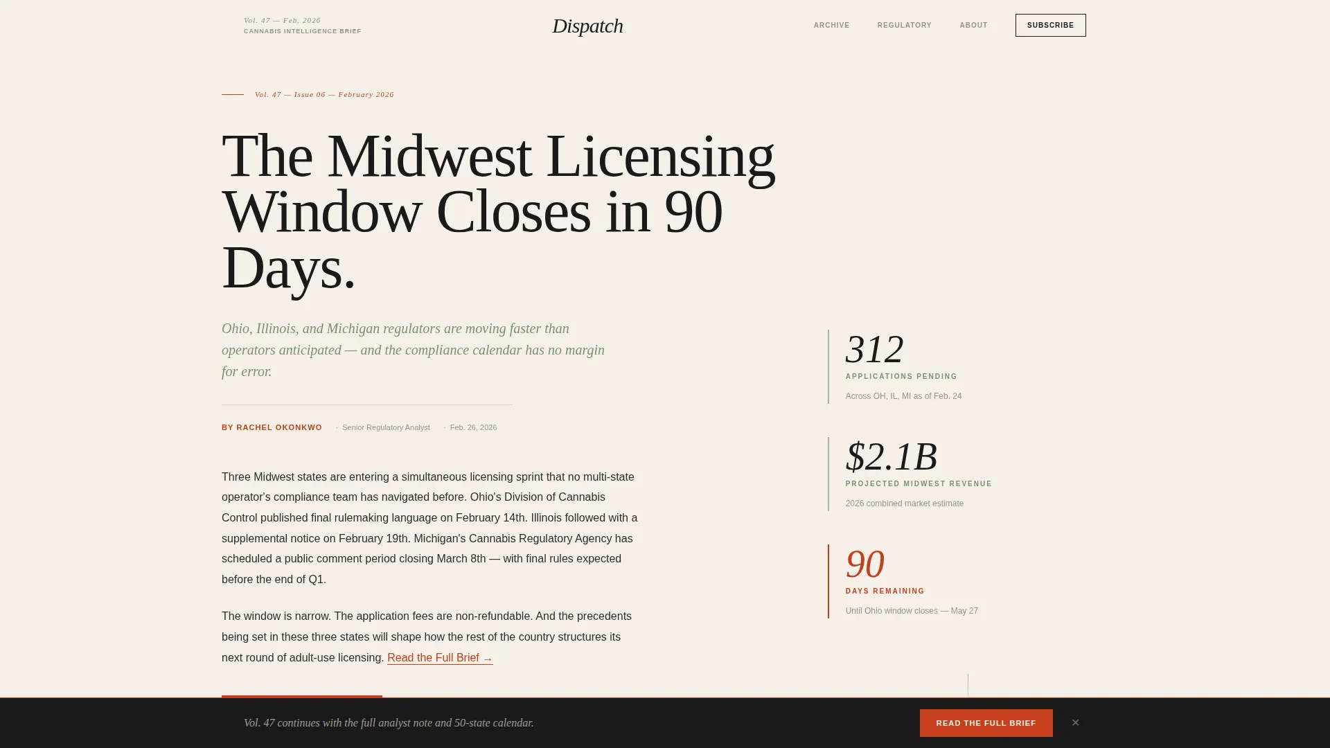 Cannabis Blog & Media Privacy Policy Website Template
