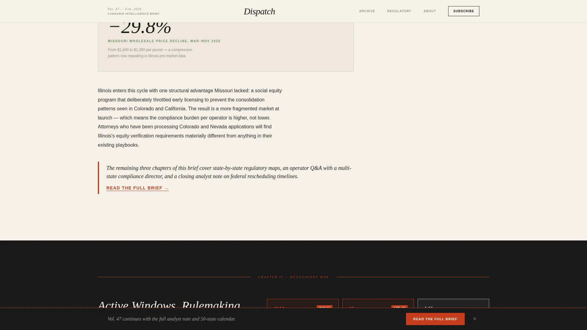 Cannabis Blog & Media Privacy Policy Website Template