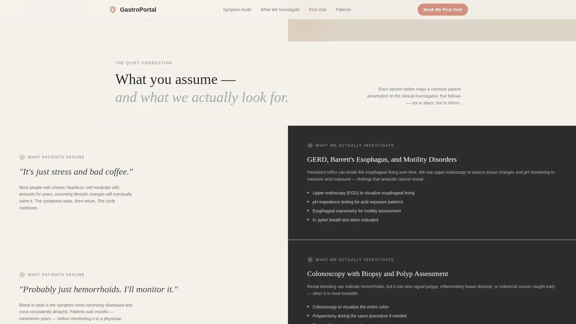 Patient Portal Landing page Template