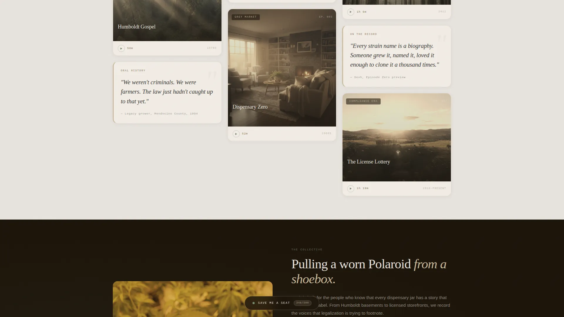Cannabis Blog & Media Pre-Launch Website Template