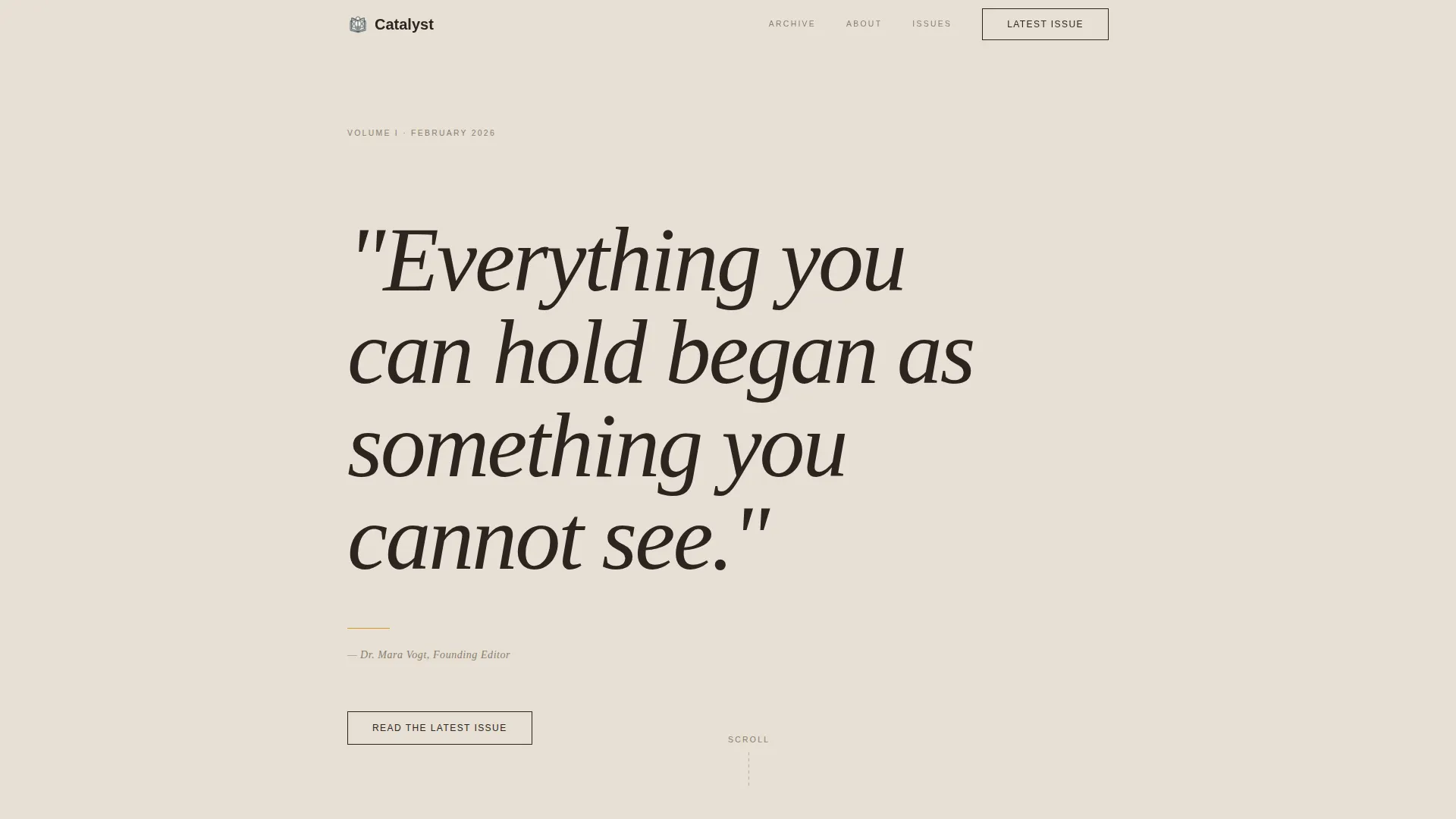Science & Research Blog Blog Website Template