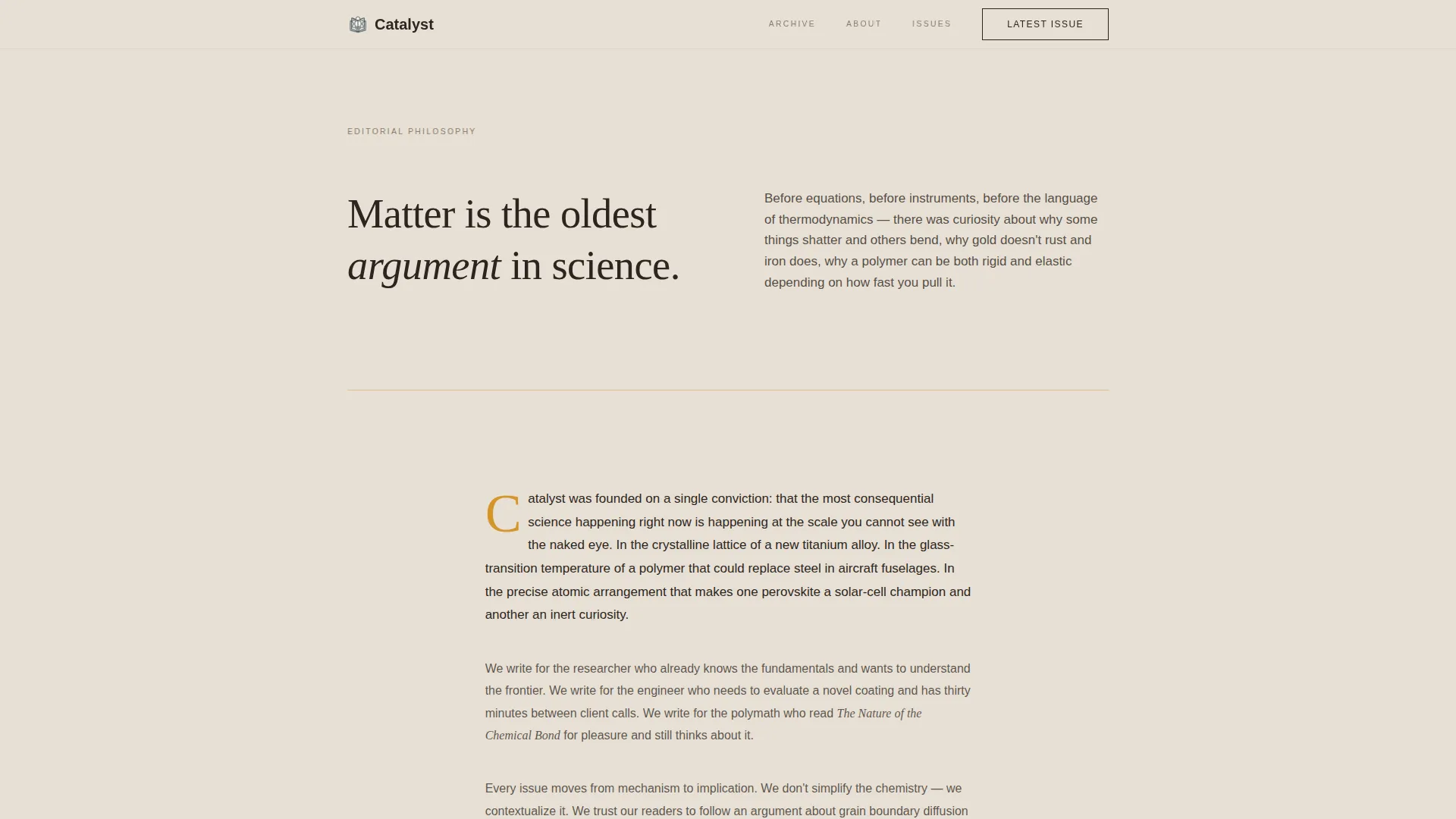 Science & Research Blog Blog Website Template