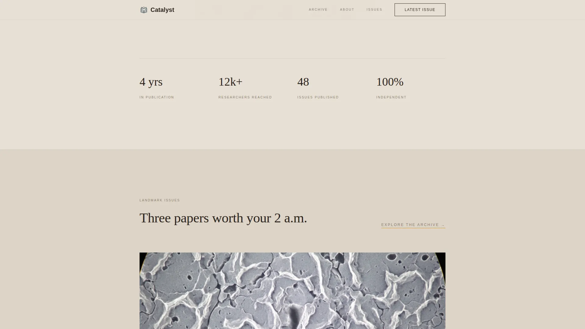 Science & Research Blog Blog Website Template