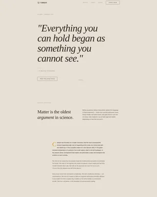 Science & Research Blog Blog Website Template