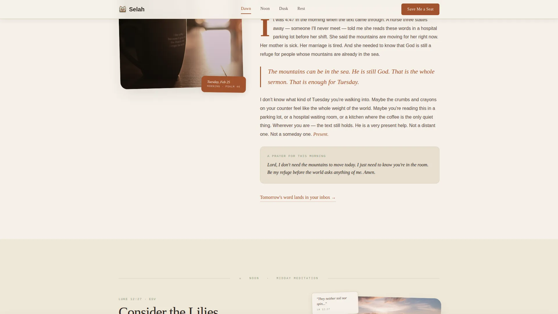 Philosophy & Spirituality Blog Specialist Blog Website Template