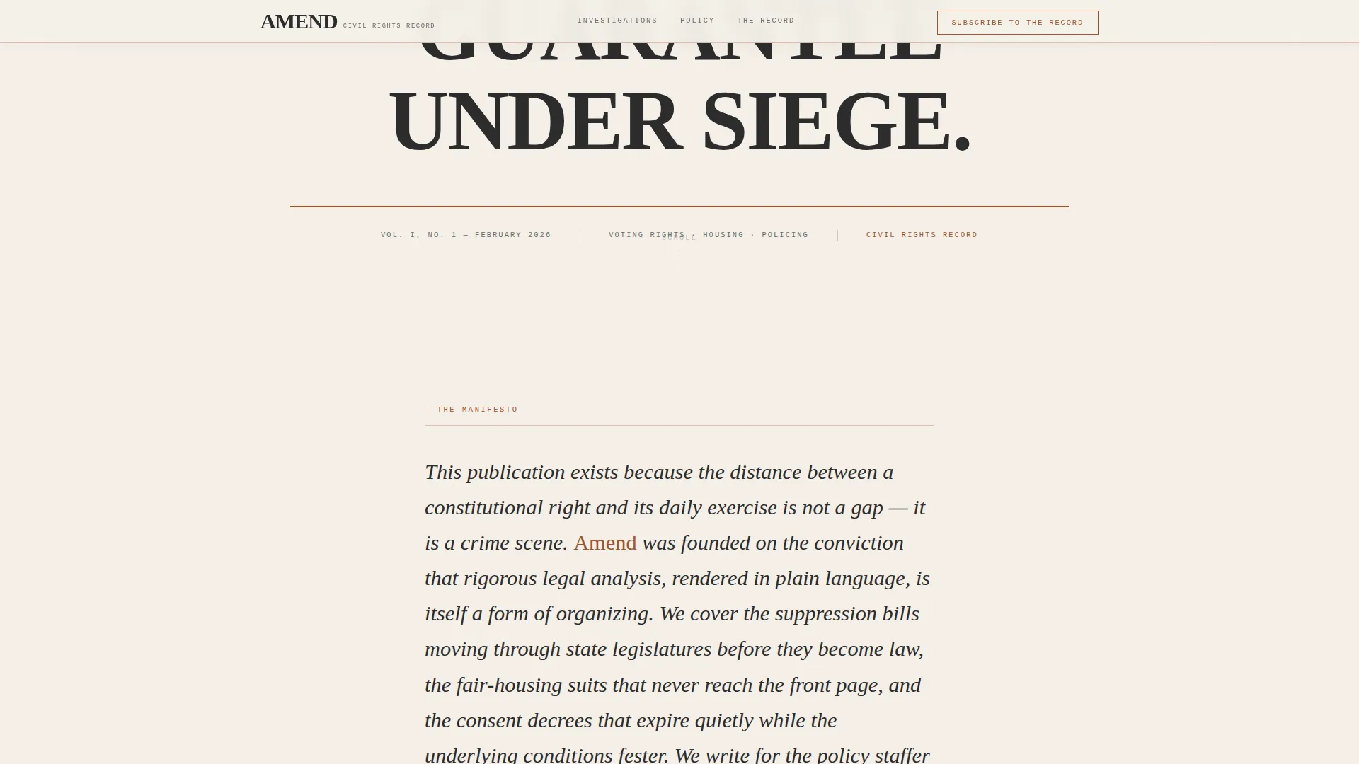 Legal & Policy Blog Reviews Website Template