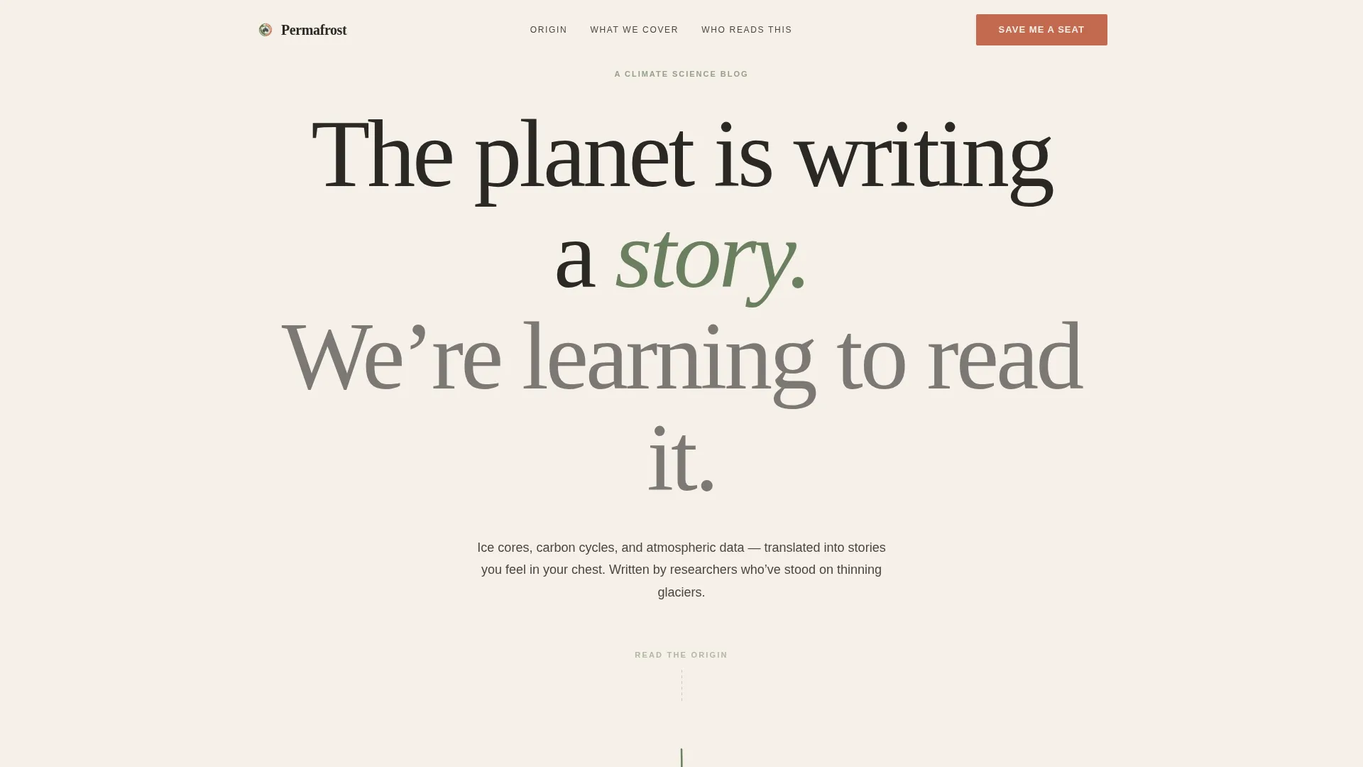 Science & Research Blog Specialist Blog Website Template