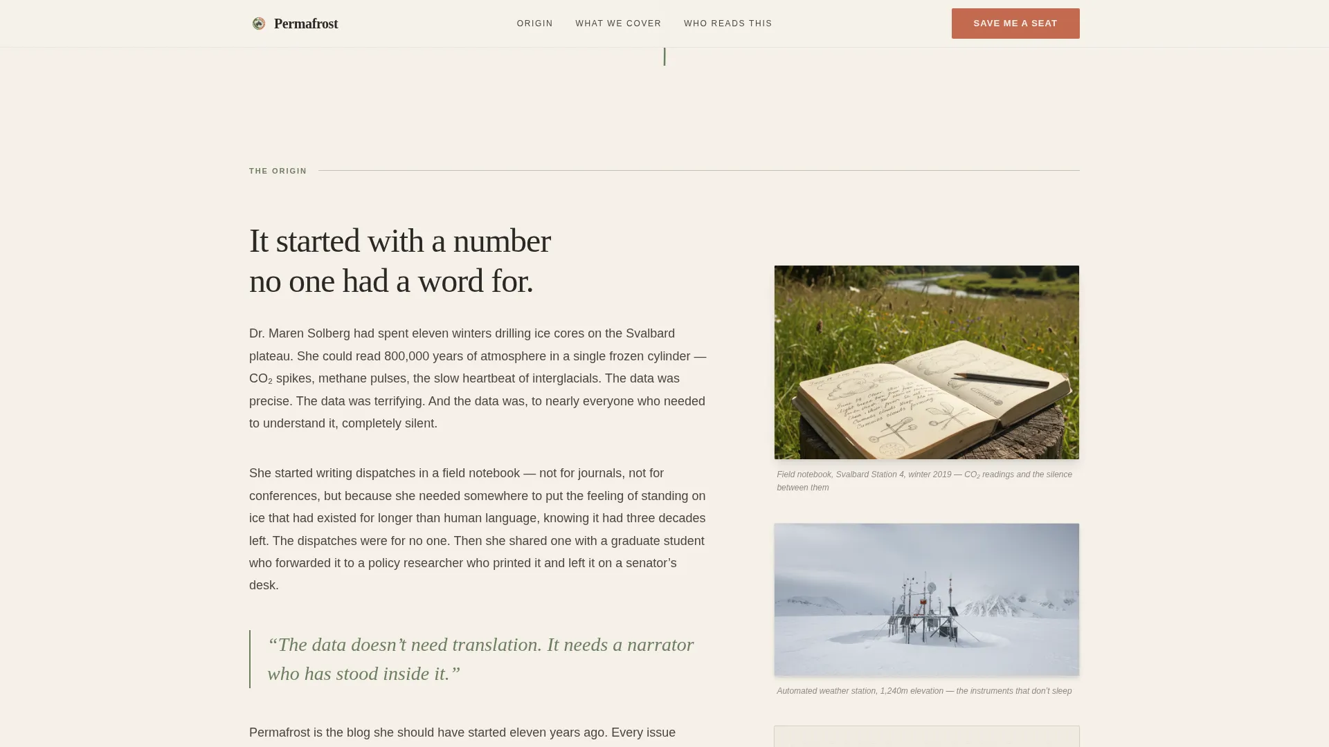 Science & Research Blog Specialist Blog Website Template