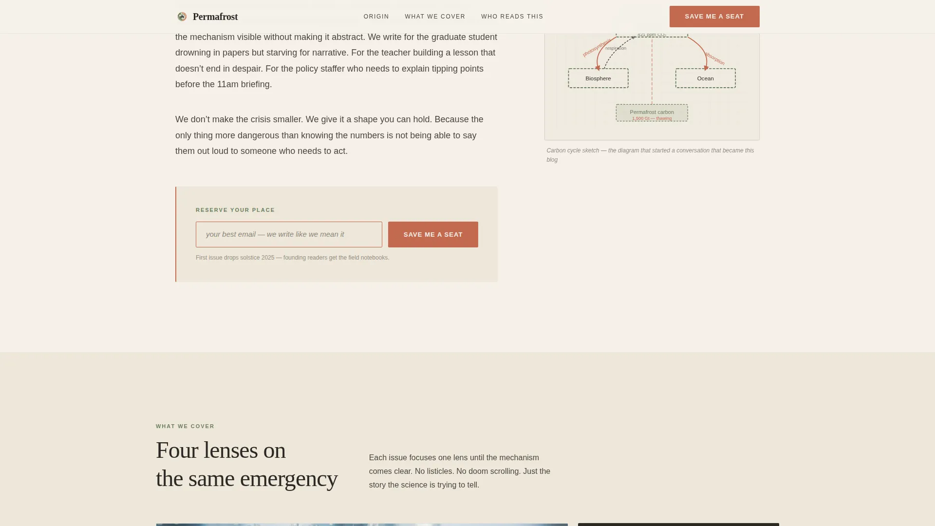 Science & Research Blog Specialist Blog Website Template