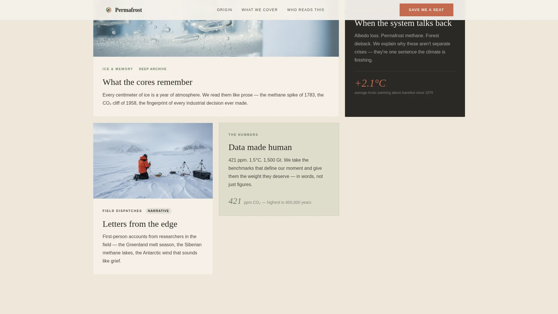 Science & Research Blog Specialist Blog Website Template