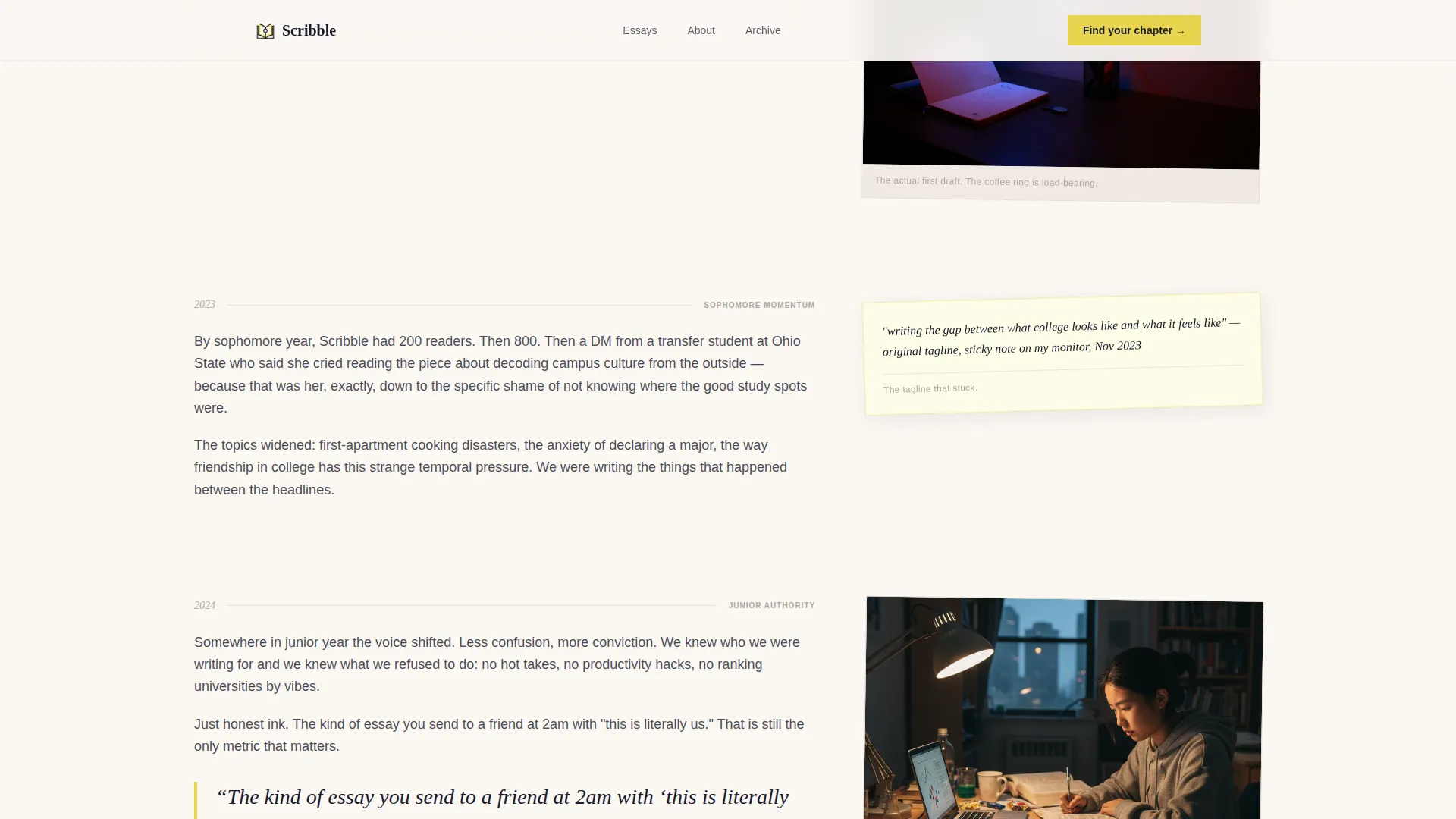 Lifestyle Blog Reviews Website Template