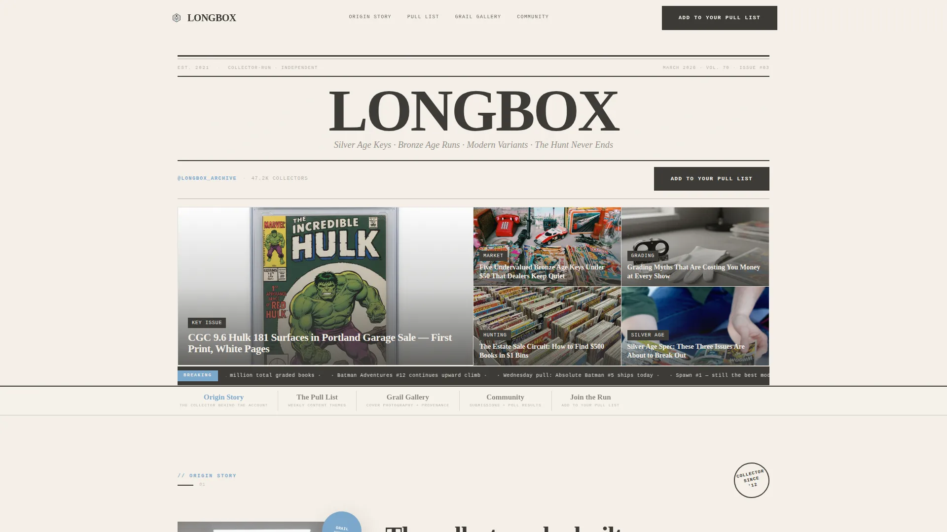 Expert Comic Book Collecting | Free Website Template | Rocket