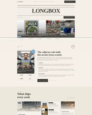 Expert Comic Book Collecting | Free Website Template | Rocket