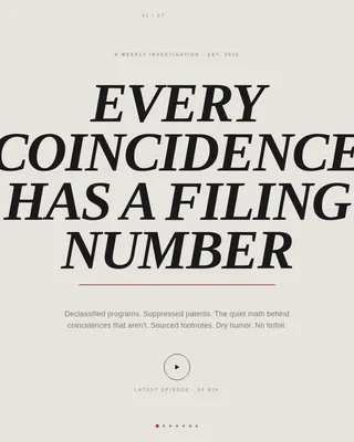 Conspiracy Theory Analysis Content Advanced Blog Website Template