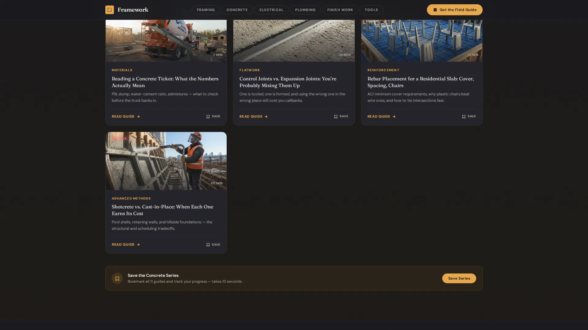 Construction Blog & Media Specialist Blog Website Template