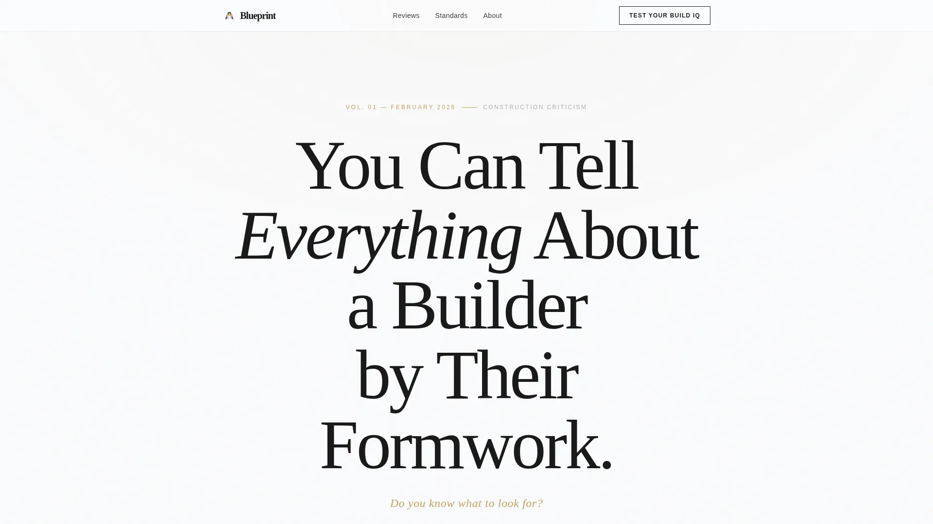 Construction Blog & Media Reviews Website Template