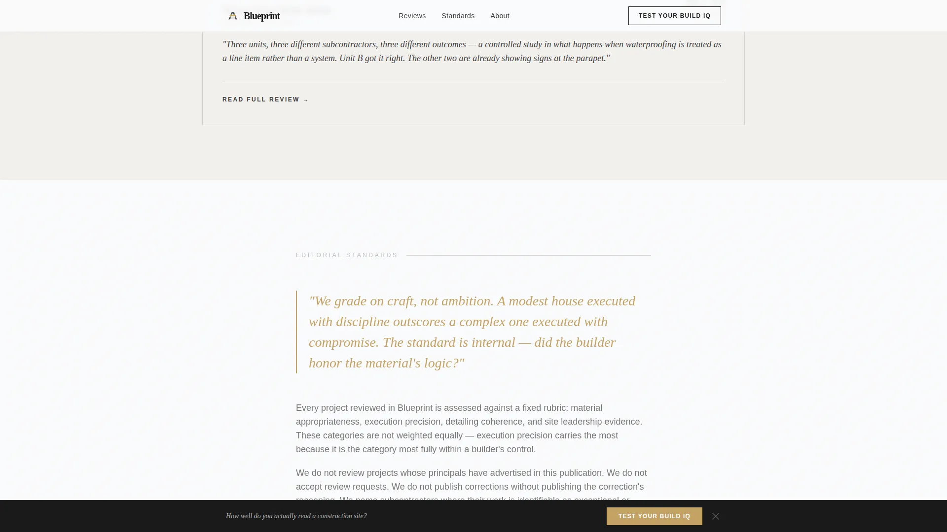 Construction Blog & Media Reviews Website Template
