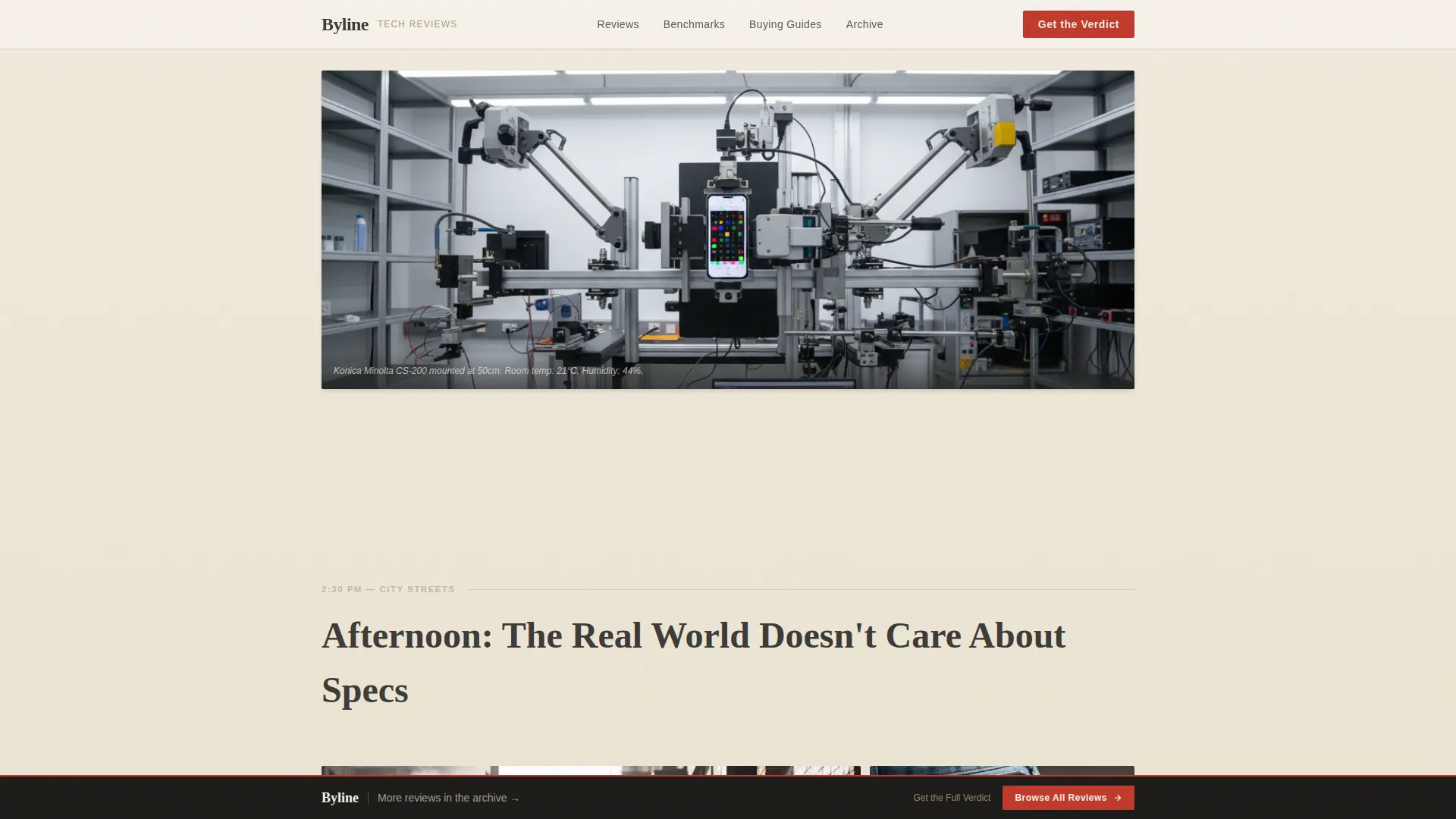 Tech & Gadget Blog Reviews Website Template