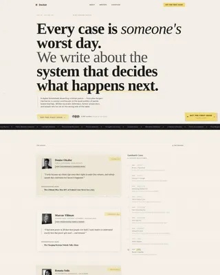 Legal & Policy Blog Pre-Launch Website Template