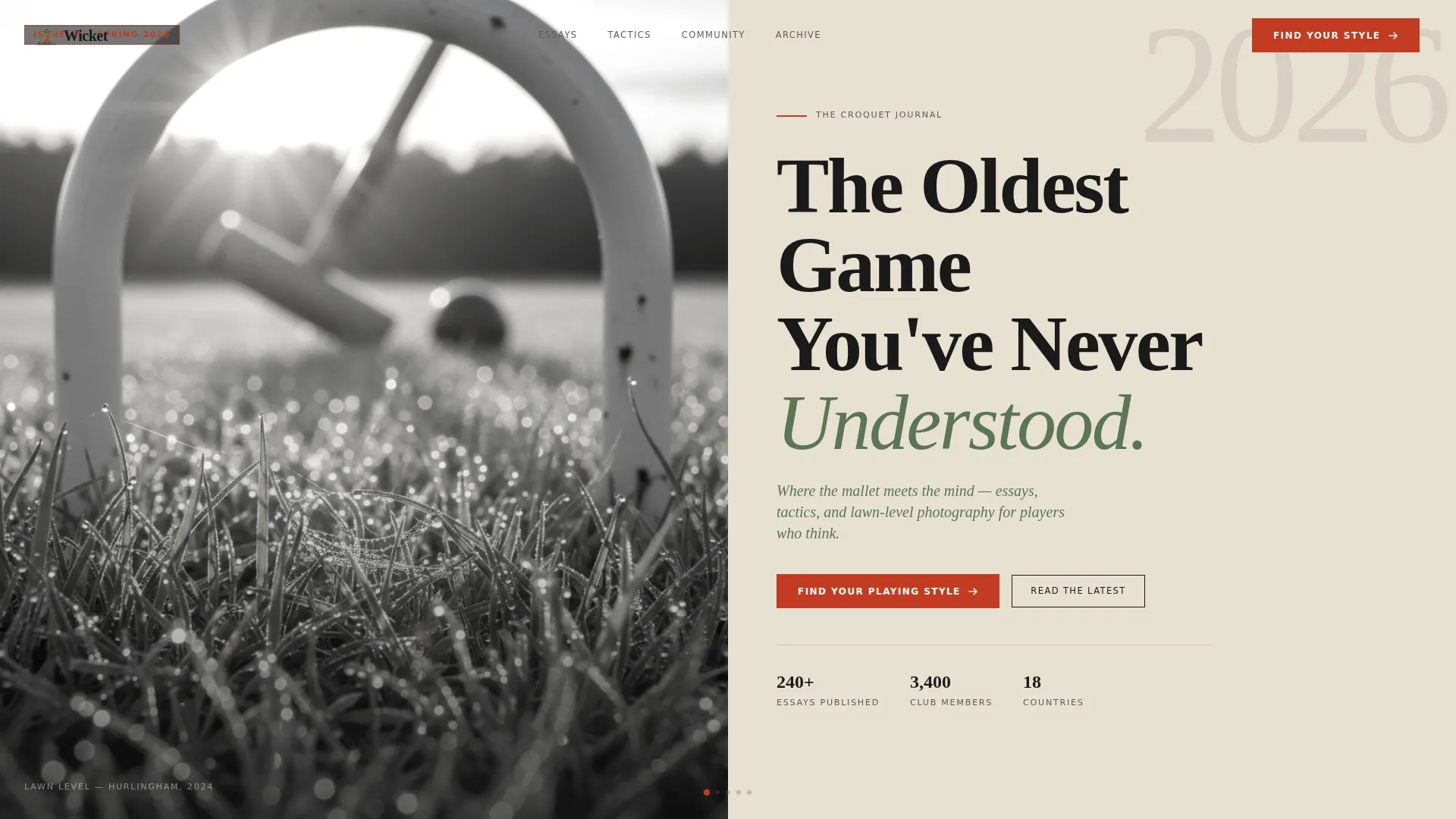 Hobby & Passion Content Blog Website Template