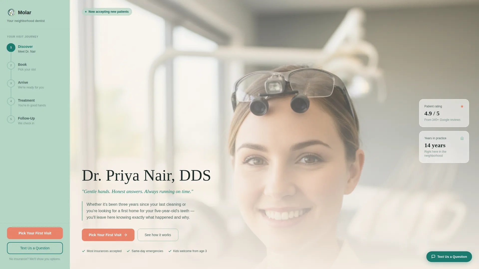 Advanced Dental Clinic Appointment Booking Website Template