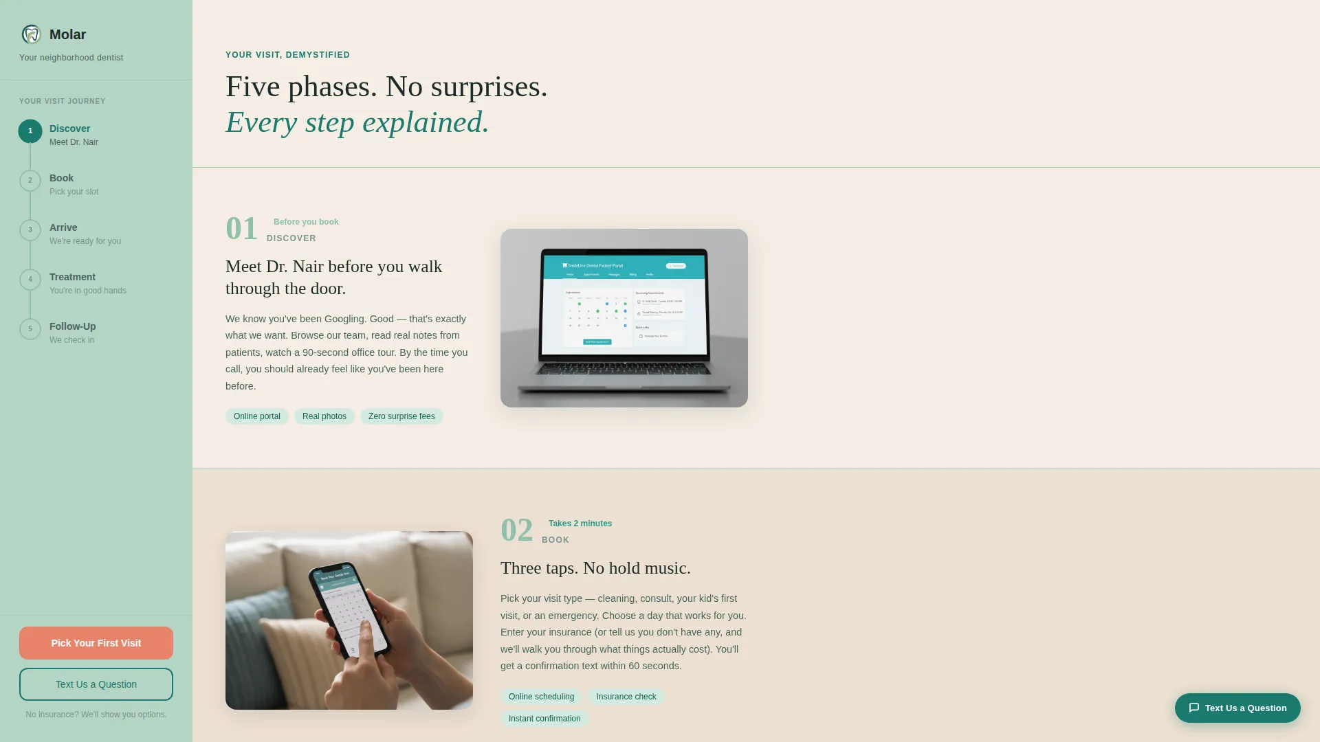 Advanced Dental Clinic Appointment Booking Website Template