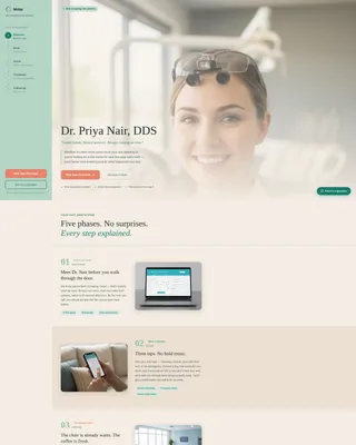 Advanced Dental Clinic Appointment Booking Website Template