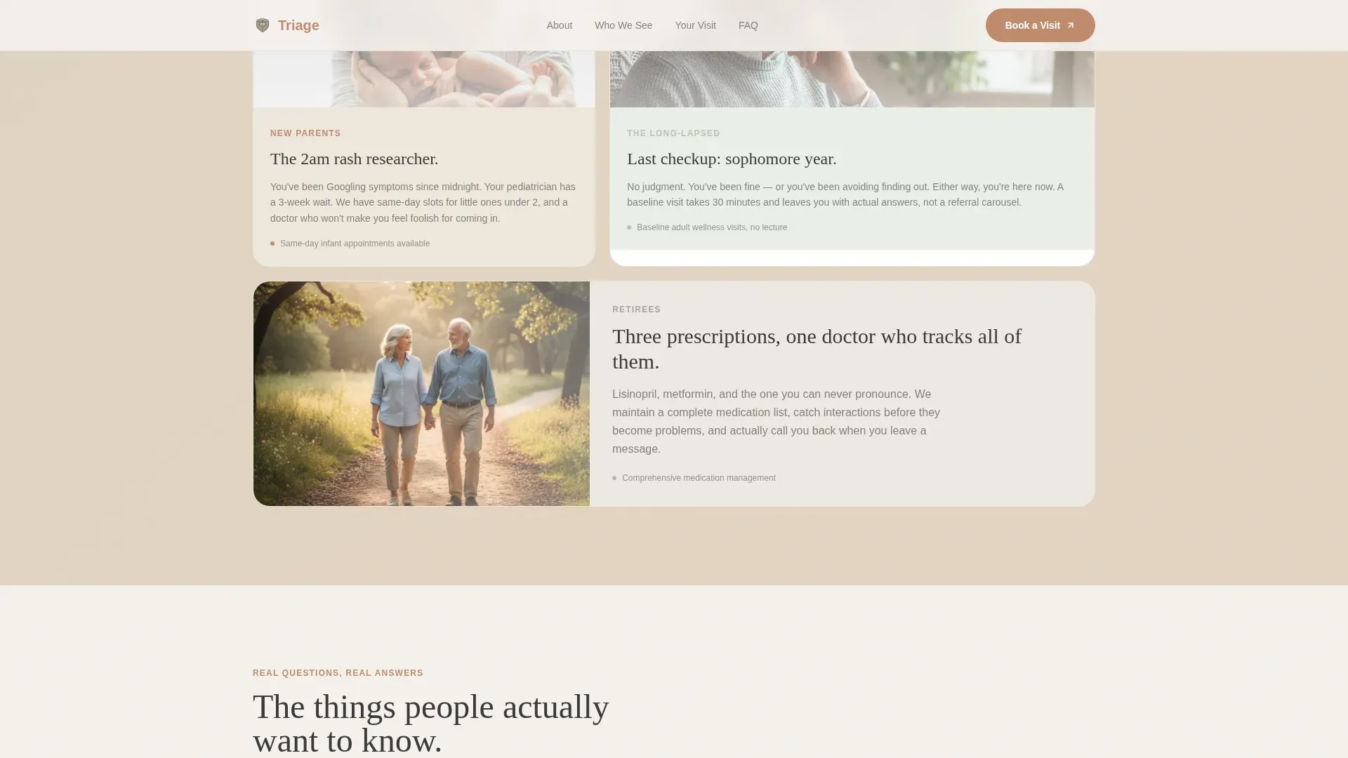 General Practice & Family Medicine New Patient Website Template