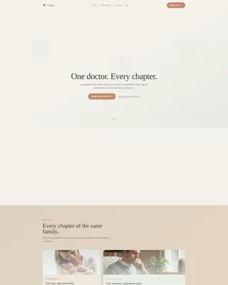General Practice & Family Medicine New Patient Website Template