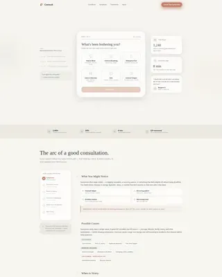 Specialist General Practitioner Appointment Booking Website Template